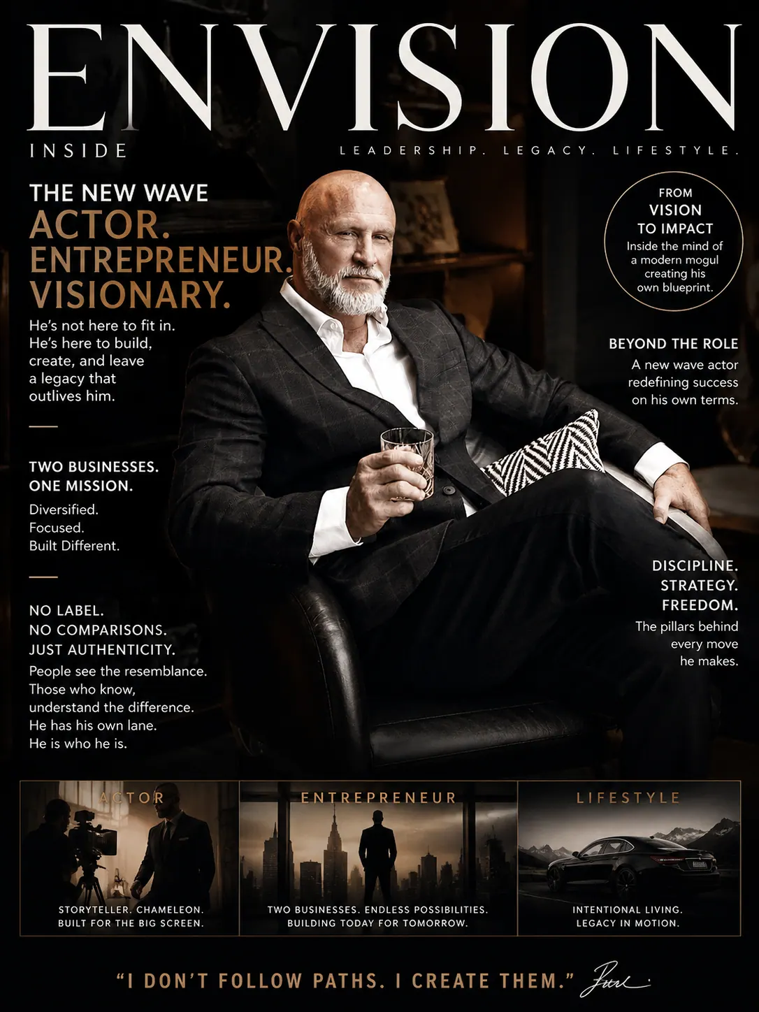 Mike Cummings Actor. Entrepreneur. Visionary.